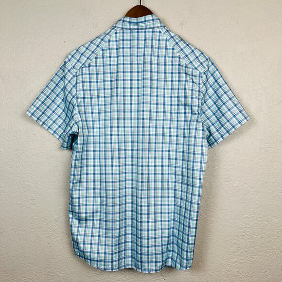 NEW! True Flies Bokeelia Tattersall Button Up Shirt - S - Picture 2 of 4